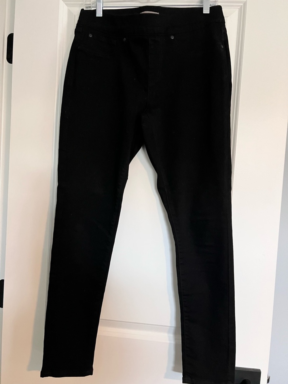 Falls Creek Black Stretch Denim Trousers